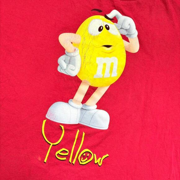 Red vintage yellow peanut mm - Picture 6 of 6